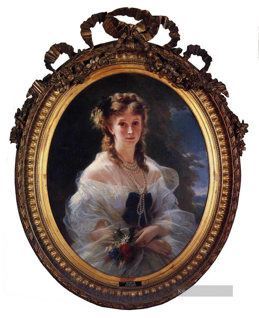 Prinzessin Sophie Troubetskoi Herzogin von Morny Königtum Porträt Franz Xaver Winterhalter Ölgemälde